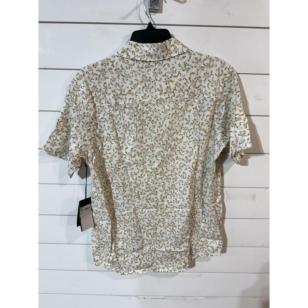 RVCA Men's Multicolor Floral Short Sleeve Button-Up Woven Shirt S NWT - Picture 7 of 7